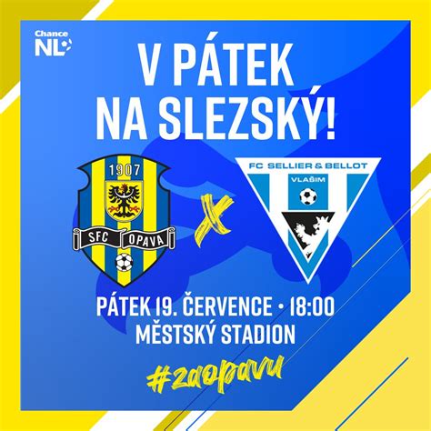 Slezský FC Opava vs FC Sellier & Bellot Vlašim live score